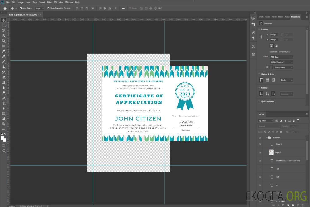 Certificat d'appréciation des étudiants américains template Certificat d'appréciation des étudiants américains template